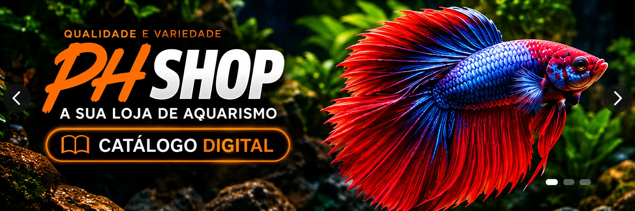 PH SHOP — A sua loja de aquarismo